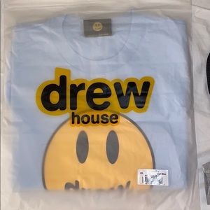 DREW HOUSE. MASCOT LIGHT BLUE. SHORT SLEEVE TEE